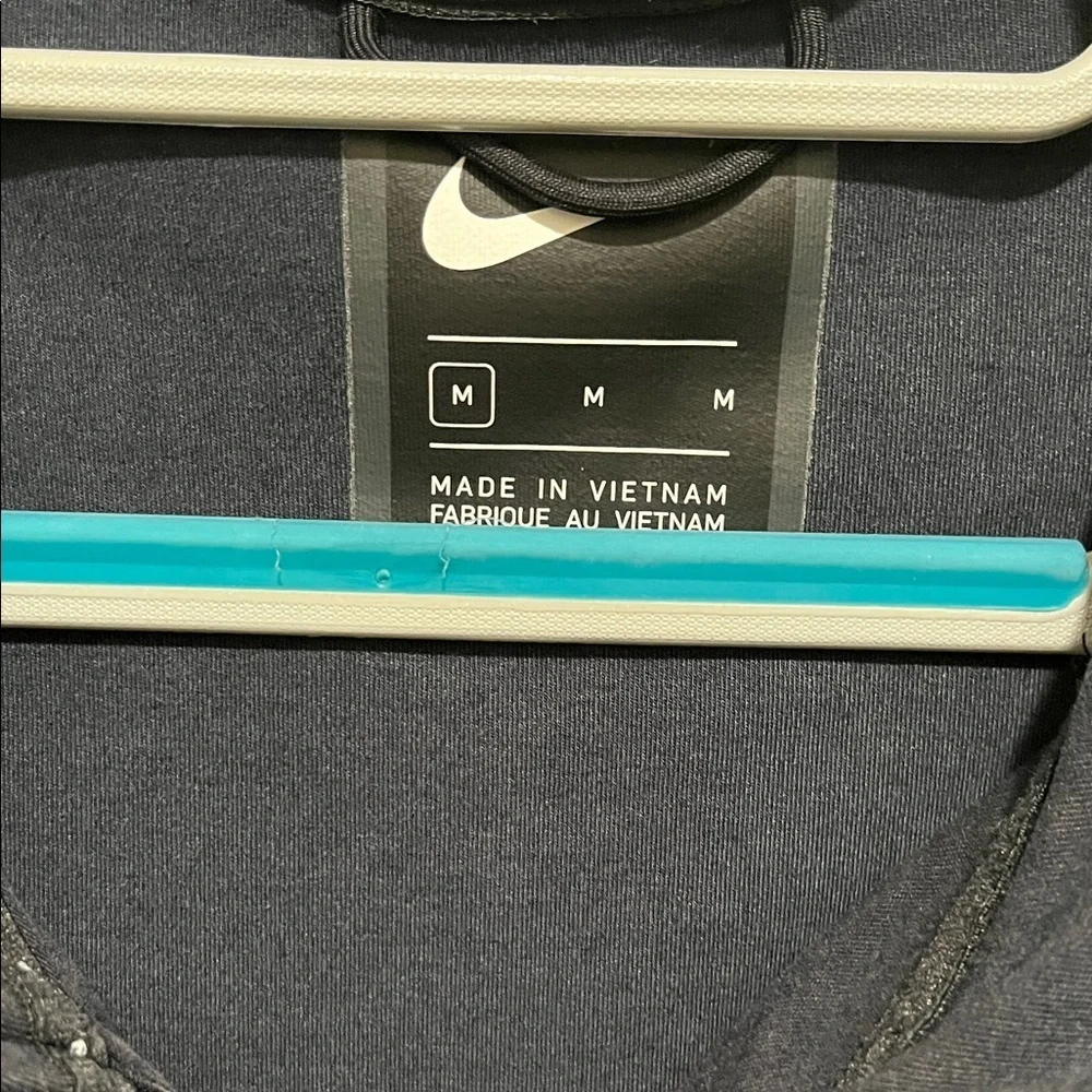 Nike Men's Dark Blue Hooded track jacket!A few marks!